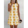 imagePRETTYGARDEN Sundresses for Women 2026 Summer Elegant Floral A Line Short Party Dress Beach Vacation ClothesApricot Yellow Floral