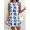 imagePRETTYGARDEN Sundresses for Women 2026 Summer Elegant Floral A Line Short Party Dress Beach Vacation ClothesWhite Blue Floral