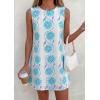imagePRETTYGARDEN Sundresses for Women 2026 Summer Elegant Floral A Line Short Party Dress Beach Vacation ClothesWhite Cyan Floral
