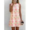 imagePRETTYGARDEN Sundresses for Women 2026 Summer Elegant Floral A Line Short Party Dress Beach Vacation ClothesWhite Pink Floral