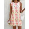 imagePRETTYGARDEN Sundresses for Women 2026 Summer Elegant Floral A Line Short Party Dress Beach Vacation ClothesWhite Pink Floral