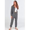 imagePRETTYGARDEN Womens 2 Piece Outfits Casual Corduroy Long Sleeve Button Down Jacket and Pants Tracksuit with Pockets