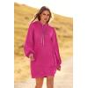 imagePRETTYGARDEN Womens 2024 Fall Fashion Hooded Sweatshirts Casual Long Sleeve Pullover Hoodie Dress