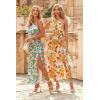 imagePRETTYGARDEN Womens 2024 Summer One Shoulder Satin Dress Cutout High Split Cocktail Wedding Guest Maxi Dresses