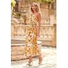 imagePRETTYGARDEN Womens 2024 Summer One Shoulder Satin Dress Cutout High Split Cocktail Wedding Guest Maxi Dresses