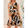 imagePRETTYGARDEN Womens 2025 Summer Boho Floral Mini Dress Sleeveless Backless Short Wedding Guest Beach Vacation SundressesFloral Black Multicolored