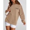 imagePRETTYGARDEN Womens Long Sleeve Hoodies 2024 Fall Fashion Outfits Solid Oversized Pullover Sweatshirts Clothes with Pockets