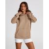 imagePRETTYGARDEN Womens Long Sleeve Hoodies 2024 Fall Fashion Outfits Solid Oversized Pullover Sweatshirts Clothes with Pockets