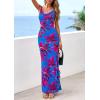 imagePRETTYGARDEN Womens Summer Beach Wedding Guest Dress Bodycon Floral Maxi Dresses 2026 Spring Tropical Vacation SundressesBlue Pink Floral