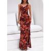 imagePRETTYGARDEN Womens Summer Beach Wedding Guest Dress Bodycon Floral Maxi Dresses 2026 Spring Tropical Vacation SundressesBrown Floral