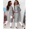 imagePRETTYGARDEN Womens Zip Up Hoodies Casual Long Sleeve Hooded Sweatshirts Spring Fall Jacket Coat with Pockets