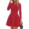Polka Dot Red White