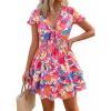 Floral Pink Orange