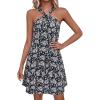 Dark Blue Floral