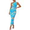 Floral Light Blue