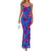 Blue Pink Floral