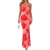 Pink Red Floral