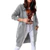 imagePRETTYGARDEN Womens Zip Up Hoodies Casual Long Sleeve Hooded Sweatshirts Spring Fall Jacket Coat with Pockets