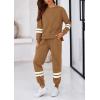 imagePRETTYGARDEN 2 Piece Lounge Sets for Women 2024 Fall Travel Outfits Track Suits Matching Airport Loungewear Clothing