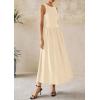 imagePRETTYGARDEN Maxi Dresses for Women 2025 Summer Casual Sleeveless Patchwork Flowy Vacation Sundress Knit Long Work Tank DressBeige