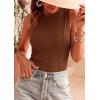 imagePRETTYGARDEN Sleeveless Tops for Women 2026 Summer Ribbed Tank Top Fitted Shirts Basic Tees Cute Spring Going Out Y2k ClothesBrown