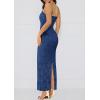 imagePRETTYGARDEN Summer Dresses for Women 2026 Lace Floral Bodycon Semi Formal Party Wedding Guest Boho Maxi DressDark Blue