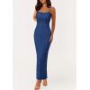 imagePRETTYGARDEN Summer Dresses for Women 2026 Lace Floral Bodycon Semi Formal Party Wedding Guest Boho Maxi DressDark Blue