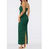 imagePRETTYGARDEN Summer Dresses for Women 2026 Lace Floral Bodycon Semi Formal Party Wedding Guest Boho Maxi DressDark Green