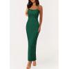 imagePRETTYGARDEN Summer Dresses for Women 2026 Lace Floral Bodycon Semi Formal Party Wedding Guest Boho Maxi DressDark Green