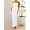 imagePRETTYGARDEN Summer Dresses for Women 2026 Lace Floral Bodycon Semi Formal Party Wedding Guest Boho Maxi DressWhite