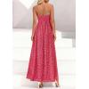 imagePRETTYGARDEN Women Strapless Maxi Dress 2026 Summer Floral Tube Top Ruched Beach Spring Wedding Guest Long DressesFloral Red