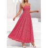 imagePRETTYGARDEN Women Strapless Maxi Dress 2026 Summer Floral Tube Top Ruched Beach Spring Wedding Guest Long DressesFloral Red