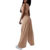 imagePRETTYGARDEN Womens 2024 Fall Track Suits 3 Piece Outfits Matching Sets Ribbed Knit Cardigan Cropped Tank Tops Wide Leg Pants