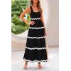 imagePRETTYGARDEN Womens 2024 Summer Sundresses Sleeveless Scoop Neck Tiered Flowy Beach Vacation Party Long Tank Maxi Dress BlackLarge