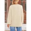 imagePRETTYGARDEN Womens 2026 Fall Sweaters Casual Crew Neck Long Sleeve Pullover Tops Ribbed Knit Loose Fit Winter ClothesBeige