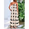 imagePRETTYGARDEN Womens 2026 Summer One Shoulder Maxi Dress Printed Flowy Boho Long Sundresses Spring Beach Vacation ClothesBeige Black Floral