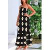 imagePRETTYGARDEN Womens 2026 Summer One Shoulder Maxi Dress Printed Flowy Boho Long Sundresses Spring Beach Vacation ClothesBlack Apricot Floral