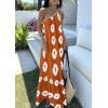 imagePRETTYGARDEN Womens 2026 Summer One Shoulder Maxi Dress Printed Flowy Boho Long Sundresses Spring Beach Vacation ClothesBrick Red White Floral