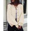 imagePRETTYGARDEN Womens 2026 Winter Cardigan Sweaters Trendy Chunky Knit Long Sleeve Button Up Casual Warm Fall Jackets CoatsBeige