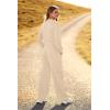 imagePRETTYGARDEN Womens Fall 2 Piece Outfits Sweatsuits Sets Long Sleeve Crop Tops Sweatshirt Wide Leg Cargo Pants with Pockets