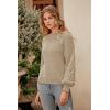 imagePRETTYGARDEN Womens Fall 2026 Pullover Sweater Casual Long Sleeve Loose Chunky Knit Tops Blouse Winter Fashion ClothingApricot