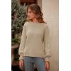 imagePRETTYGARDEN Womens Fall 2026 Pullover Sweater Casual Long Sleeve Loose Chunky Knit Tops Blouse Winter Fashion ClothingApricot