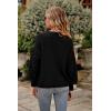 imagePRETTYGARDEN Womens Fall 2026 Pullover Sweater Casual Long Sleeve Loose Chunky Knit Tops Blouse Winter Fashion ClothingBlack