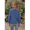 imagePRETTYGARDEN Womens Fall 2026 Pullover Sweater Casual Long Sleeve Loose Chunky Knit Tops Blouse Winter Fashion ClothingBlue