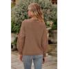 imagePRETTYGARDEN Womens Fall 2026 Pullover Sweater Casual Long Sleeve Loose Chunky Knit Tops Blouse Winter Fashion ClothingCamel