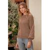 imagePRETTYGARDEN Womens Fall 2026 Pullover Sweater Casual Long Sleeve Loose Chunky Knit Tops Blouse Winter Fashion ClothingCamel