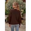 imagePRETTYGARDEN Womens Fall 2026 Pullover Sweater Casual Long Sleeve Loose Chunky Knit Tops Blouse Winter Fashion ClothingCoffee