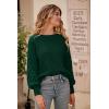 imagePRETTYGARDEN Womens Fall 2026 Pullover Sweater Casual Long Sleeve Loose Chunky Knit Tops Blouse Winter Fashion ClothingDark Green