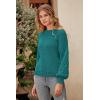 imagePRETTYGARDEN Womens Fall 2026 Pullover Sweater Casual Long Sleeve Loose Chunky Knit Tops Blouse Winter Fashion ClothingGreen
