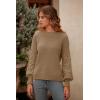 imagePRETTYGARDEN Womens Fall 2026 Pullover Sweater Casual Long Sleeve Loose Chunky Knit Tops Blouse Winter Fashion ClothingKhaki